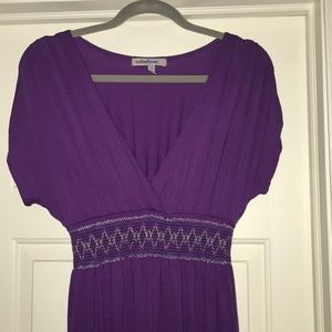 BAILEY BLUE Purple Maxi Dress